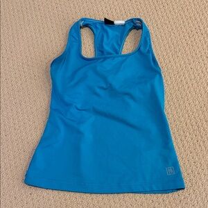 Mossimo Supply Co. Bright Teal Racerback Tank